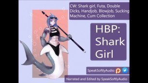 HBP-Sucking off a Double Dicked Futa Shark Girl F/A