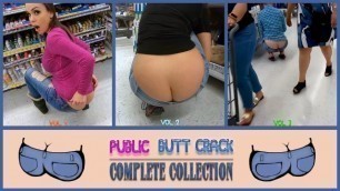 PUBLIC BUTT CRACK - COMPLETE COLLECTION - PREVIEW - ImMeganLive