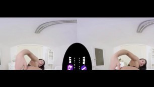 Full VR very Hot Brunette Fingering