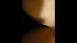 Big Tits Wife Deep Throats with Head Hanging off the Bed