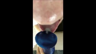 Bad Dragon Chance Cum in Mouth