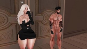 She Kneels to Suck a Cock - IMVU