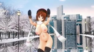 CM3D2 Big Boobs Maid 55 Naked Maid's Dance Reflected in Water