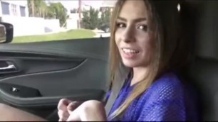 Hot Amateur Fuck in the Car