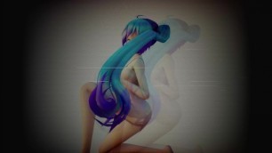 MMD R18+ 4k Miku Micro Bikini Expectations [with Effects]