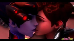 Widowmaker Fuck Tracer Futa Lesbians