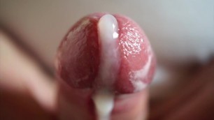 Close up (macro) Jerking and Cumming