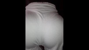 Wifey Twerking Big Black Ass