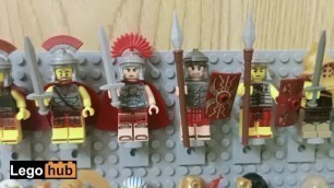 32 Lego Minifigures (ancient and Medieval Soldiers)