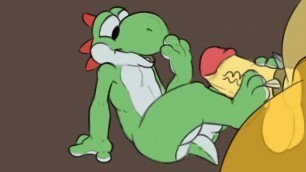 Yoshi Footjob