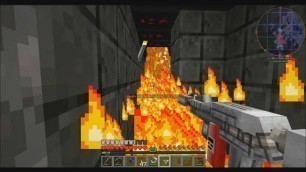 Let's Play Minecraft AVP [S2E23] Destroying Enemy Lookout & new Flamethrowe