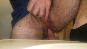 Huge Cumshot while Fucking my Ass with Dildo