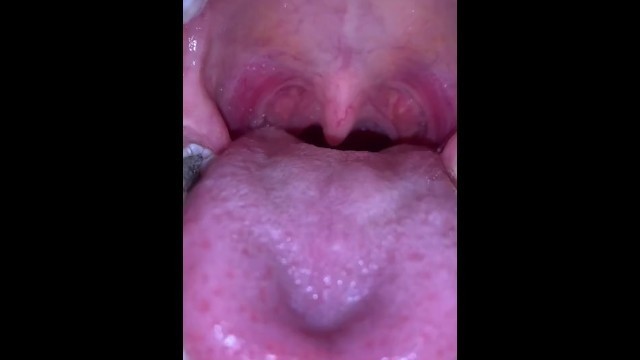 Teen Mouth Close up