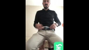 HOT TURKISH MAN SHOWING HIS DICK JERKING OFF SO HOT 1