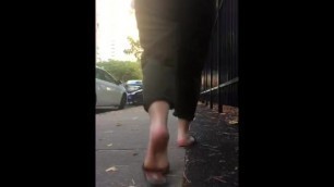 Candid Blonde Walking (PREVIEW)