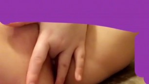 Daddy’s Girl Fingering Tight Pussy