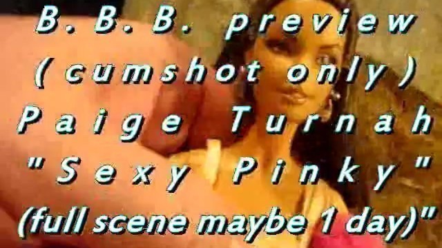 B.B.B. Preview: Paige Turnah "sexy Pinky"(cum Only) WMV with SloMo