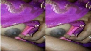 Today Exclusive- Cute Bangla Girl Boob Pressi...