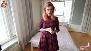 Gorgeous Redhead Babe Sucks and Hard Fucks You While Parents