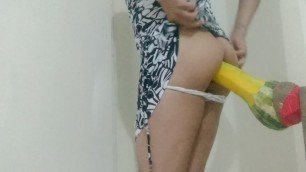 crossdresser dildo anal