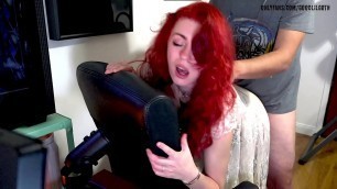 Sucking and Fucking on Webcam for Daddy