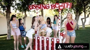 College Babe Has Some Wet Chemistry With The Kissing Booth Hottie Ivy Wolfe