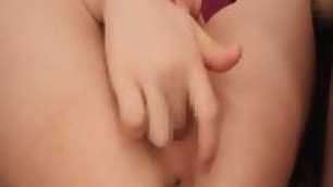 Japanese Girl Played On Her Tits And Clit And Was Given A Creampie